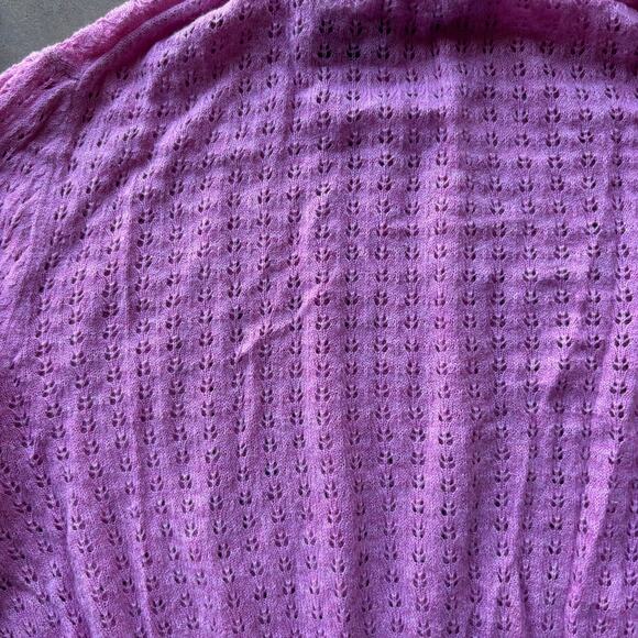 Moda International Turtle Neck Sweater Women's M Pink Knit Long Sleeve 36010042 - Picture 12 of 15